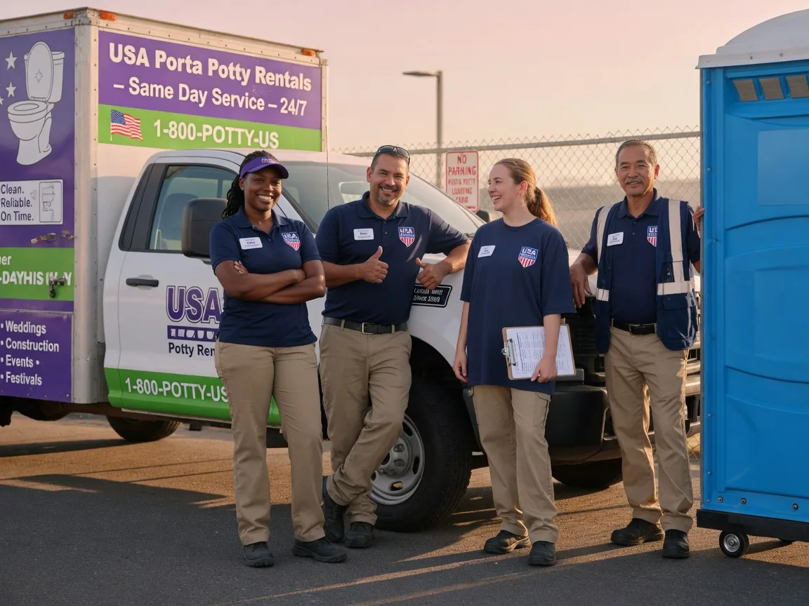 Porta Potty Rental company in Eagle Mountain, UT